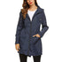 Outdoor Jacket  Waist Hooded  Lightweight Waterproof Raincoat Jacket - ROUTINE FASHION
